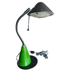 Post modern desk lamp Memphis style 1980s vintage task lamp